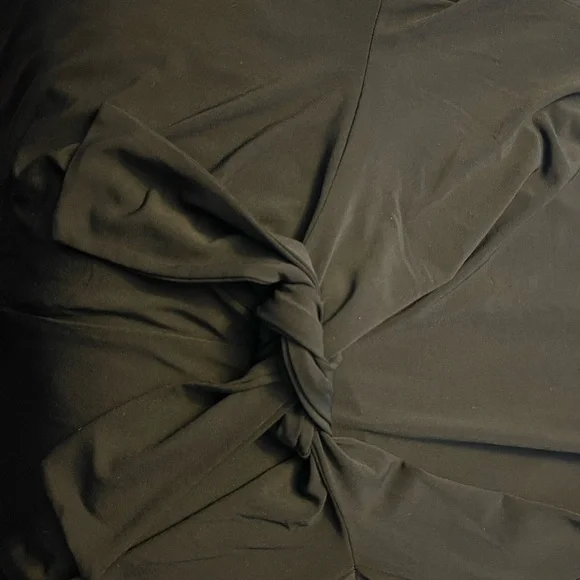 MNG black shirtsleeves jumpsuit size S. 96%polyester 4%elastane.-waist  25-26 - Picture 6 of 7